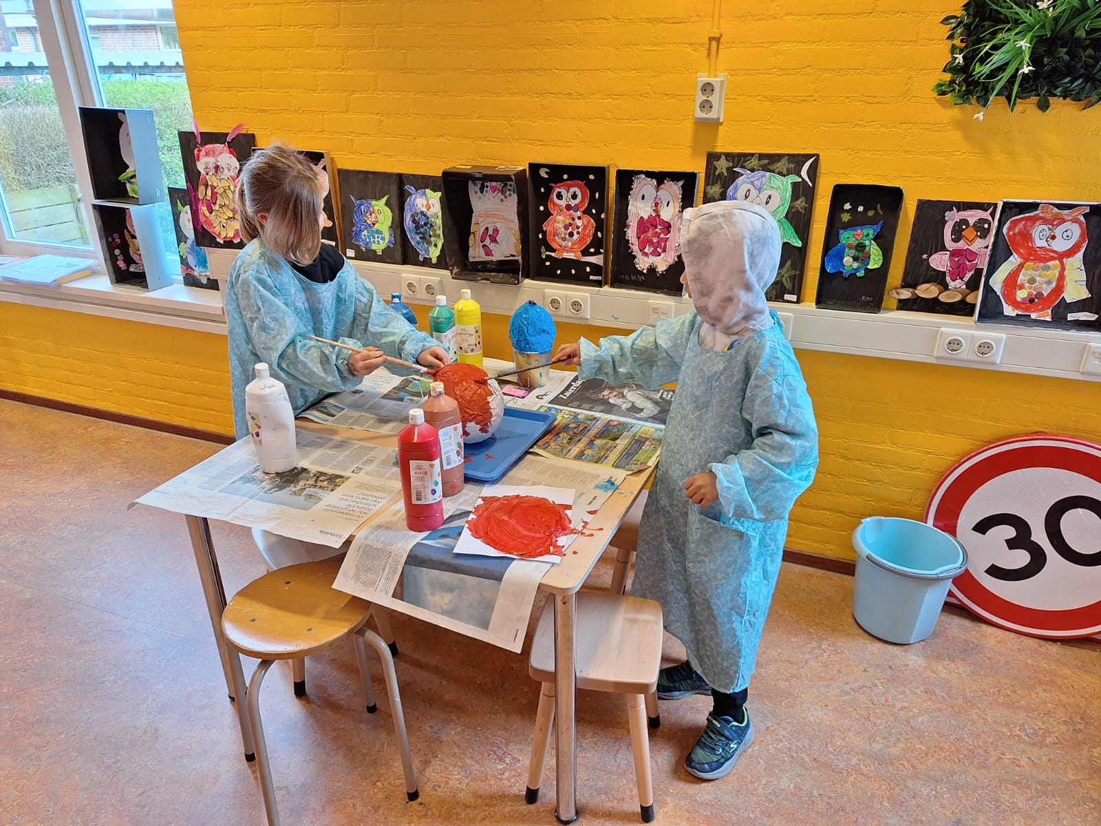 Thema de Ruimte in groep 4 🪐👽