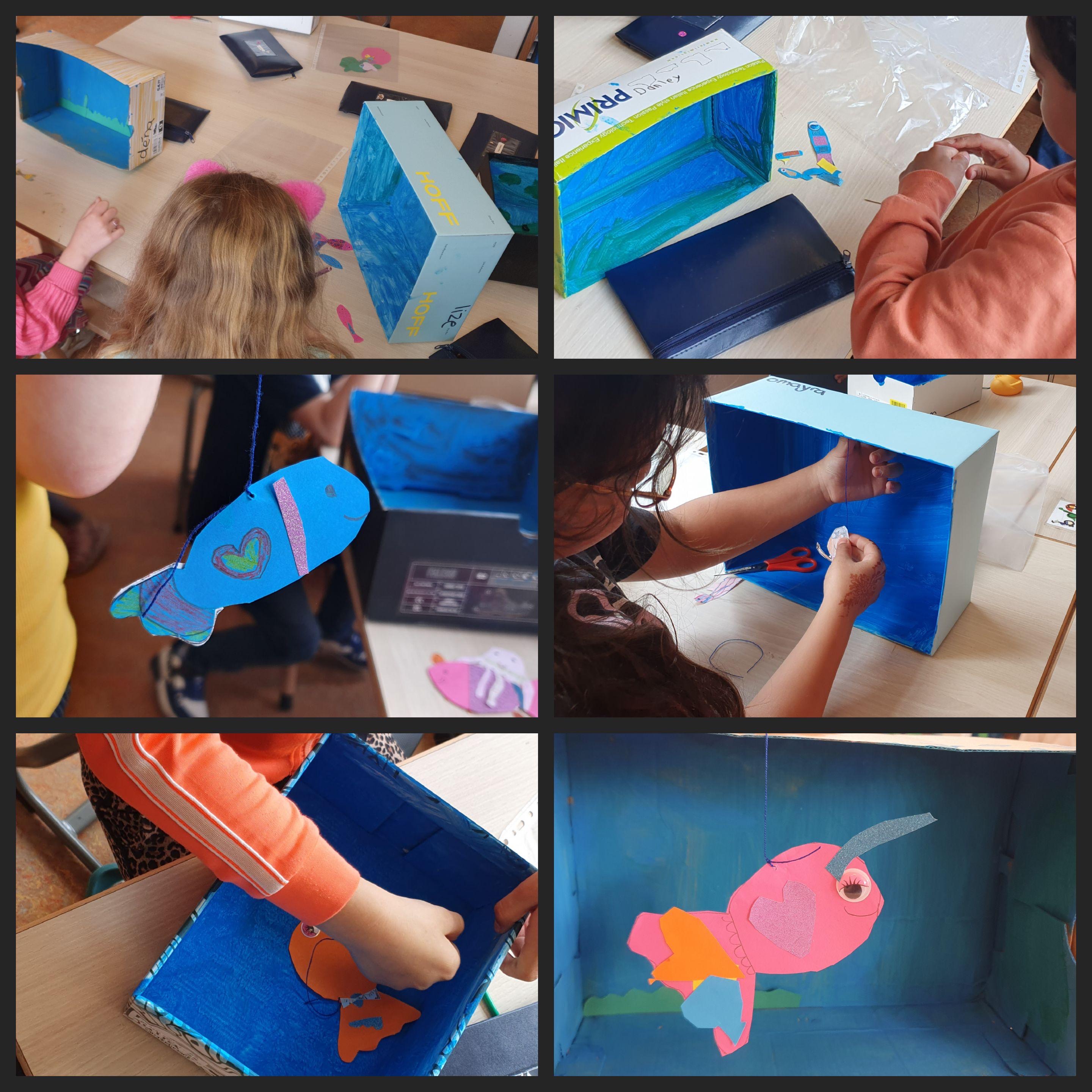 Thema zeedieren bij de groepen 3 🐠🐟🪸 