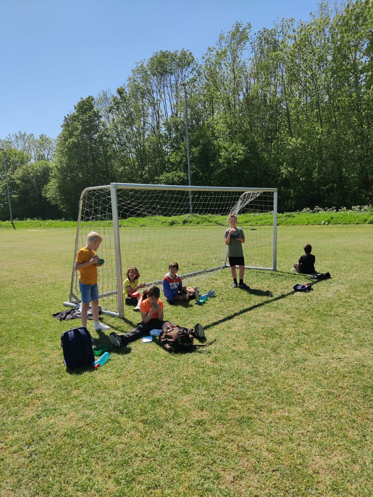 Lekker lunchen in de zon ☀️🍞