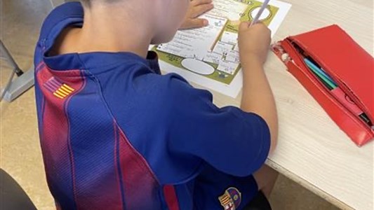 De groepen 4 hebben vandaag geoefend in groep 5! ππ