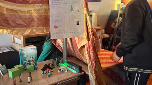 Vandaag was het stemdag in groep 8! 🗳️